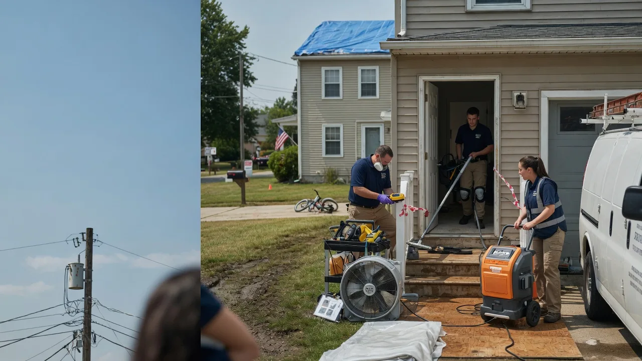 Water Damage Repair in Delaware, OH near me